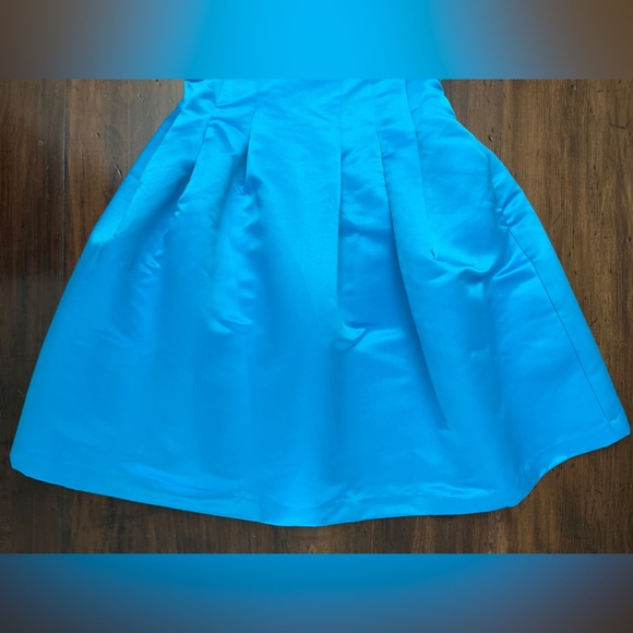 Trina Turk Nautilus Dress Size 6 Gulfstream Blue Wedding Formal Party Spring NWT - Picture 8 of 16